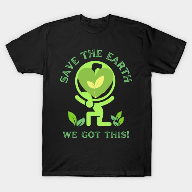 Save the earth T-Shirt by T-Crafts